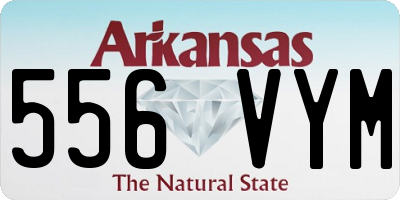 AR license plate 556VYM