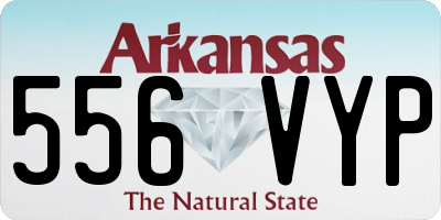 AR license plate 556VYP