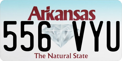 AR license plate 556VYU