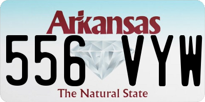 AR license plate 556VYW