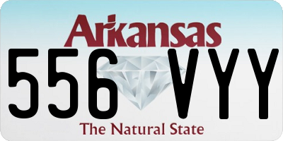 AR license plate 556VYY