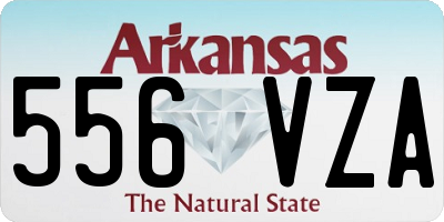 AR license plate 556VZA
