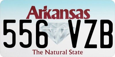 AR license plate 556VZB