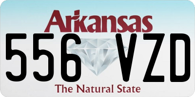 AR license plate 556VZD