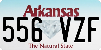 AR license plate 556VZF