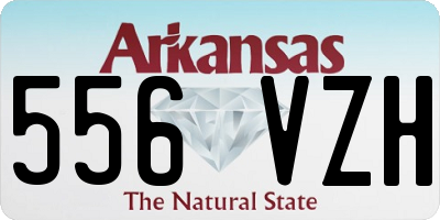 AR license plate 556VZH