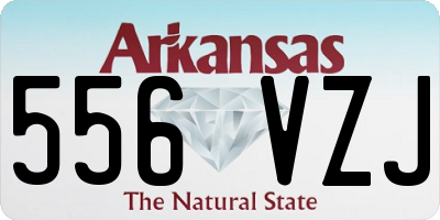 AR license plate 556VZJ