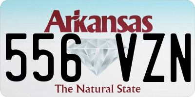AR license plate 556VZN