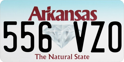 AR license plate 556VZO