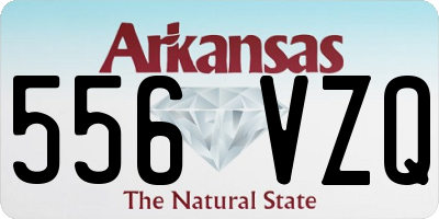 AR license plate 556VZQ