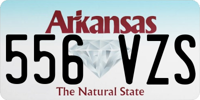 AR license plate 556VZS