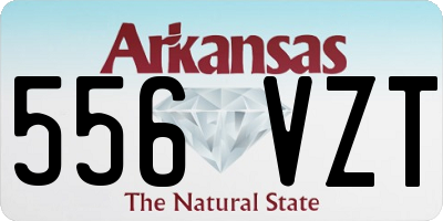 AR license plate 556VZT