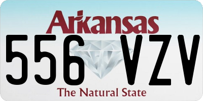 AR license plate 556VZV