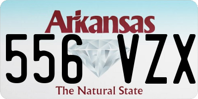 AR license plate 556VZX