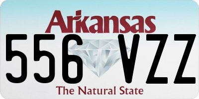 AR license plate 556VZZ