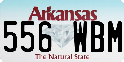 AR license plate 556WBM