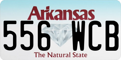 AR license plate 556WCB