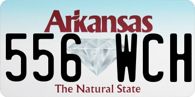 AR license plate 556WCH