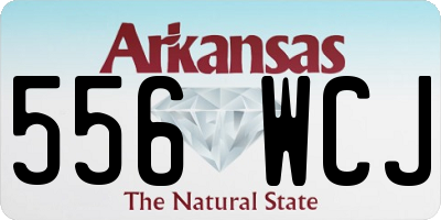 AR license plate 556WCJ