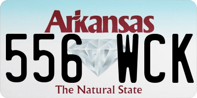 AR license plate 556WCK