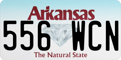 AR license plate 556WCN