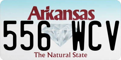 AR license plate 556WCV