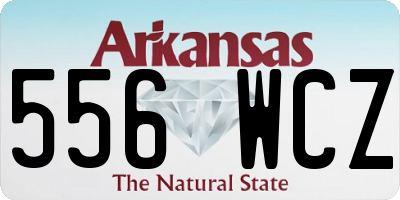 AR license plate 556WCZ