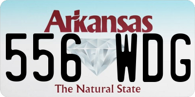 AR license plate 556WDG