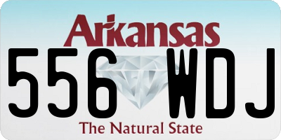 AR license plate 556WDJ