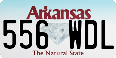 AR license plate 556WDL