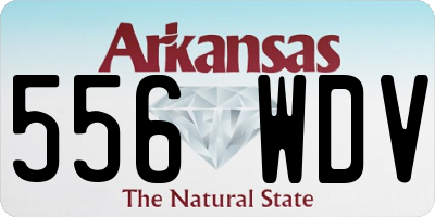 AR license plate 556WDV