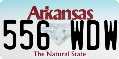 AR license plate 556WDW