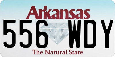 AR license plate 556WDY