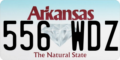 AR license plate 556WDZ