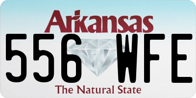 AR license plate 556WFE