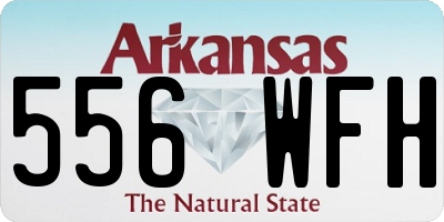 AR license plate 556WFH