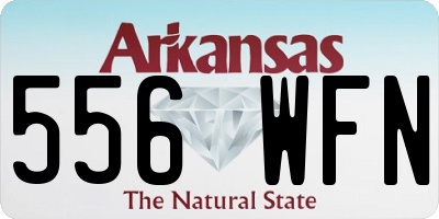 AR license plate 556WFN