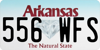 AR license plate 556WFS