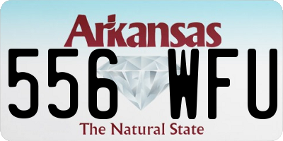 AR license plate 556WFU