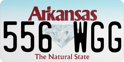AR license plate 556WGG