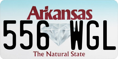 AR license plate 556WGL