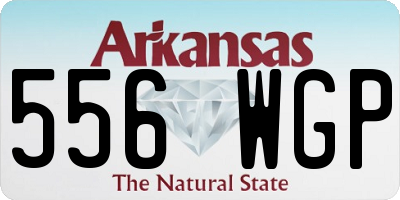 AR license plate 556WGP