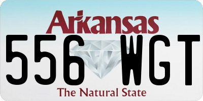 AR license plate 556WGT