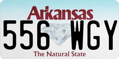 AR license plate 556WGY