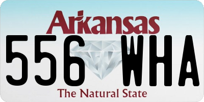 AR license plate 556WHA