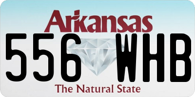 AR license plate 556WHB