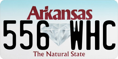 AR license plate 556WHC