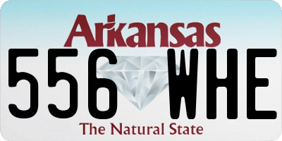 AR license plate 556WHE