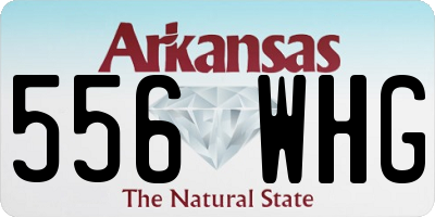 AR license plate 556WHG