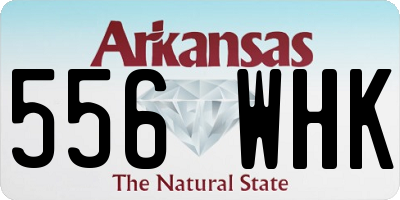AR license plate 556WHK